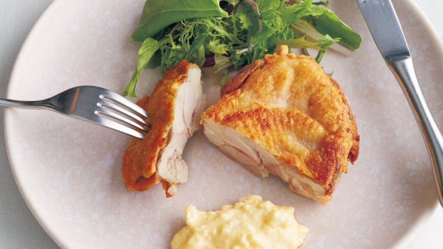 鶏もも肉のソテー