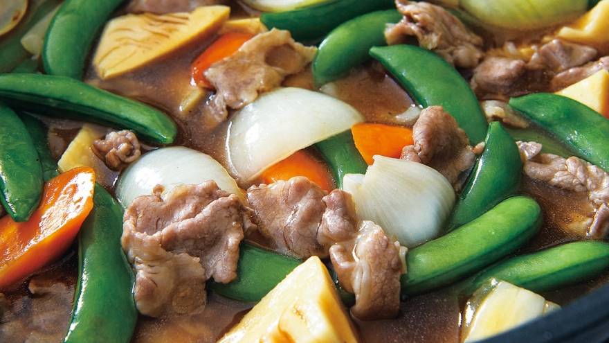 春野菜の五宝菜