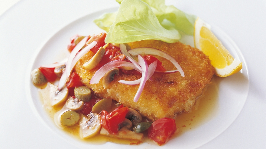 白身魚のパネソテー