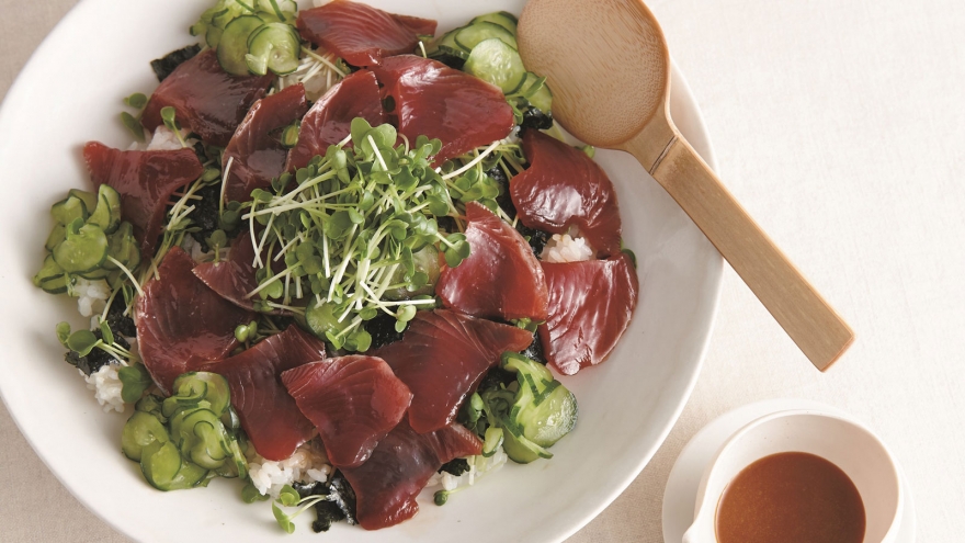 かつおのちらしずし