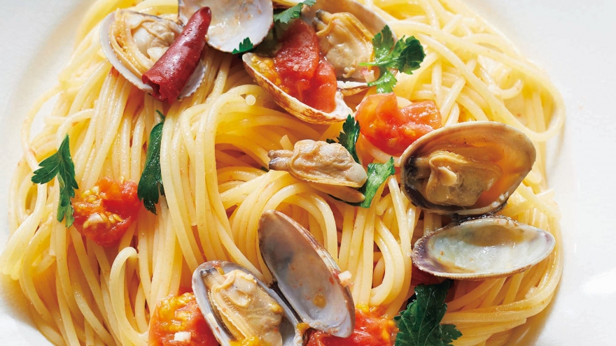あさりのスパゲッティ