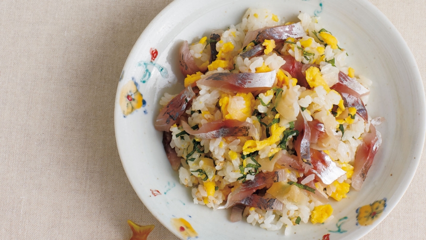 あじの混ぜずし