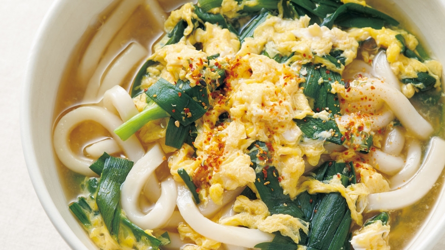 にらたまうどん