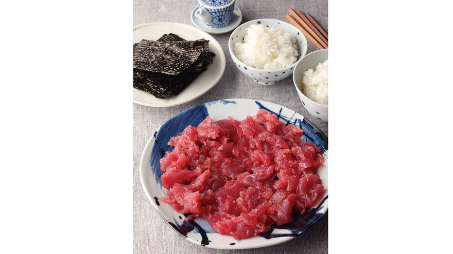 初がつおのかき身づくり