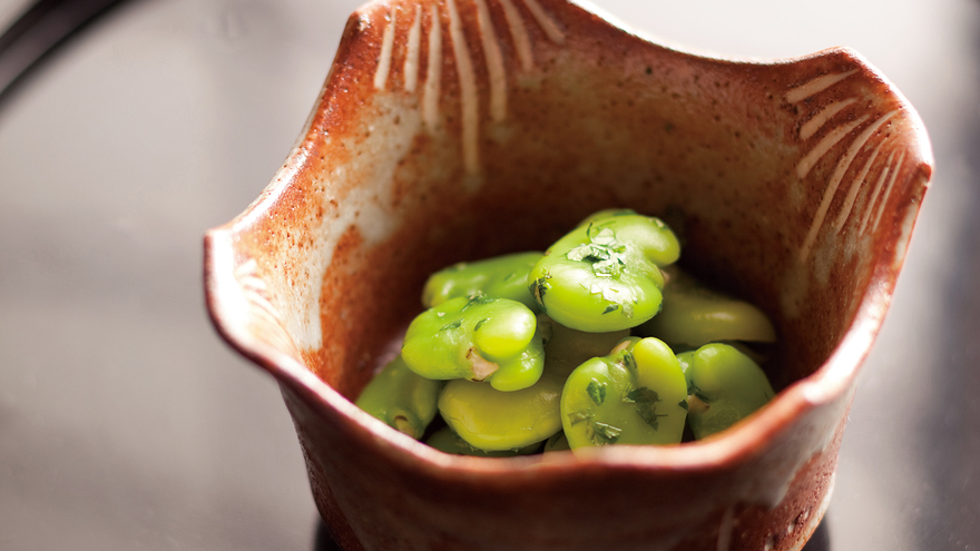 そら豆の含め煮