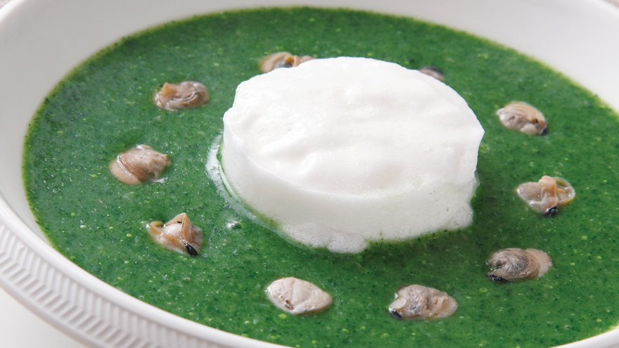 長芋グリーンポタージュ