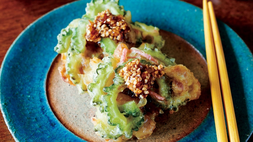 ゴーヤーのかき揚げ