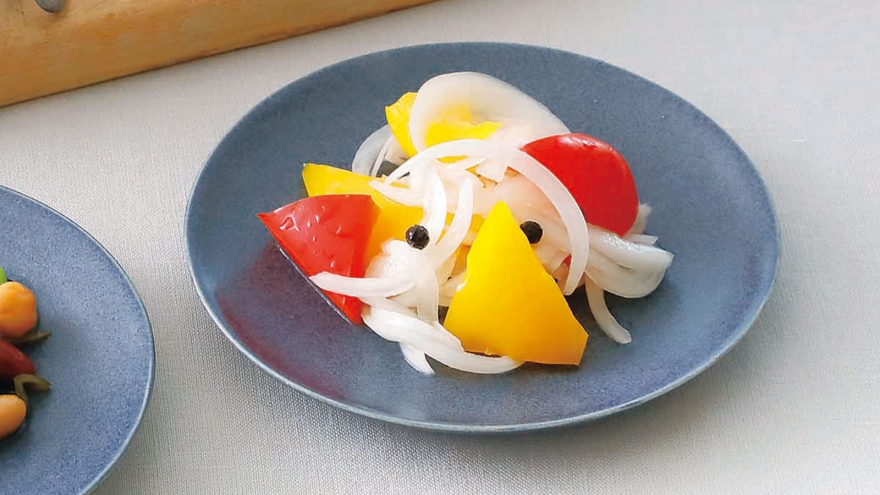 パプリカのカラフルピクルス