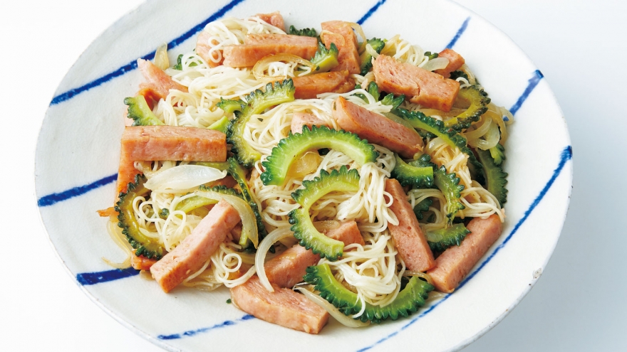 ポークそうめんチャンプルー