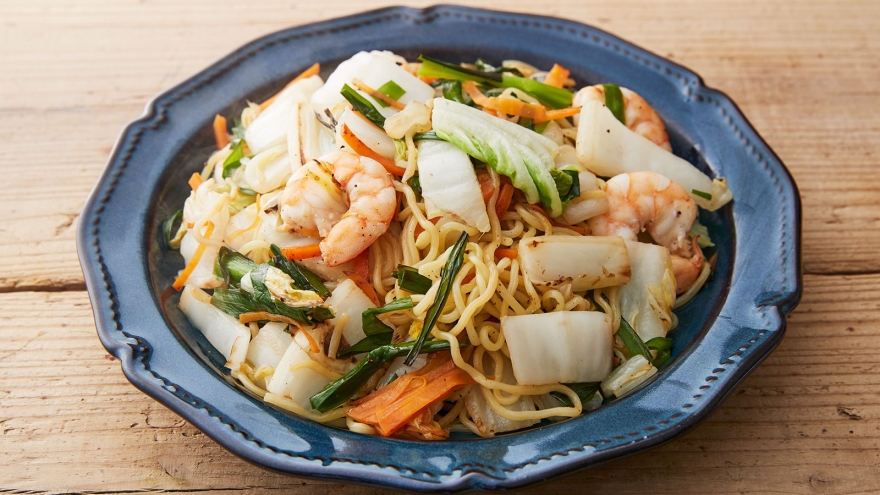 白菜の塩焼きそば