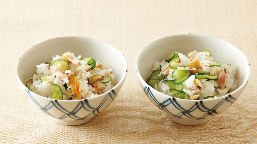 干物の混ぜご飯