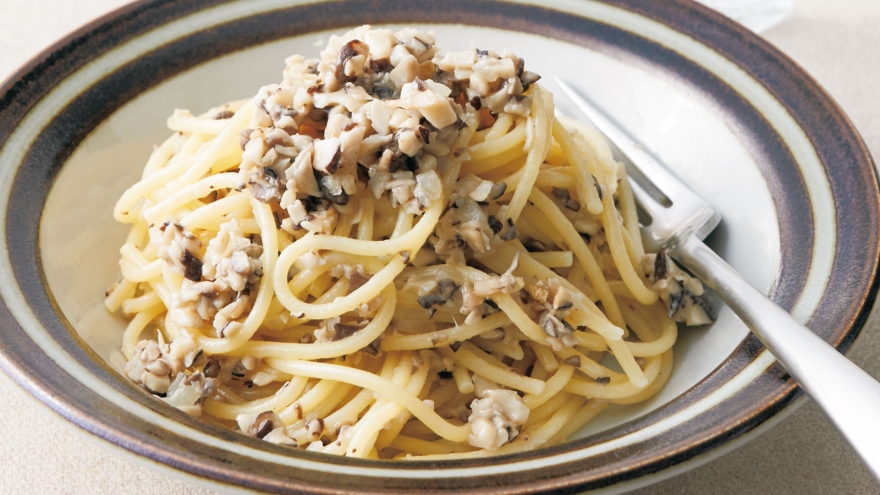 しいたけスパゲッティ