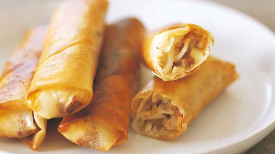 みそチーズ春巻