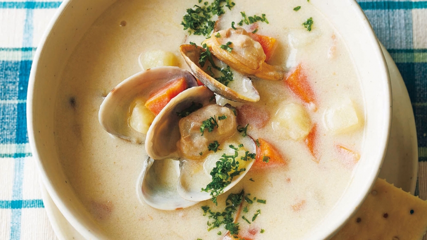 クラムチャウダー