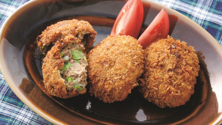 キャベツメンチカツ