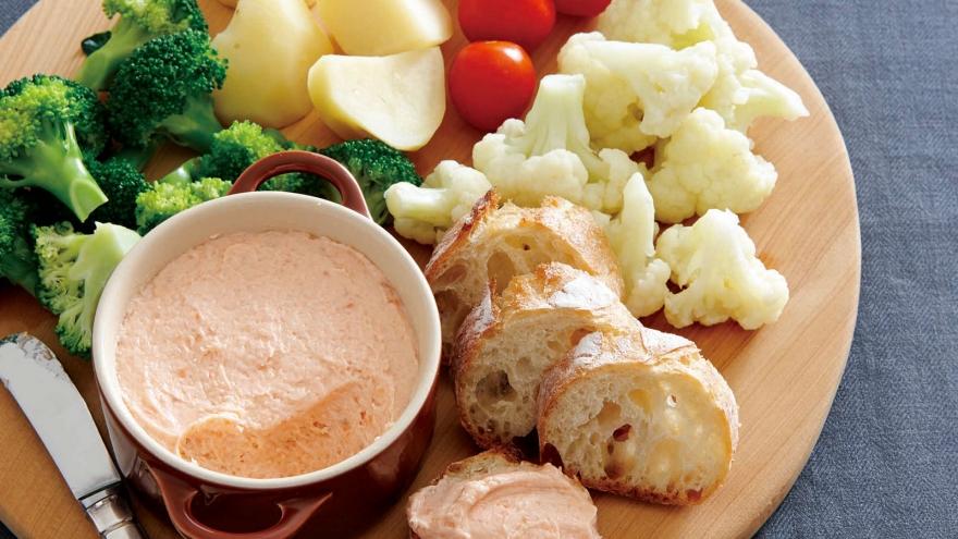 サーモンのパテ