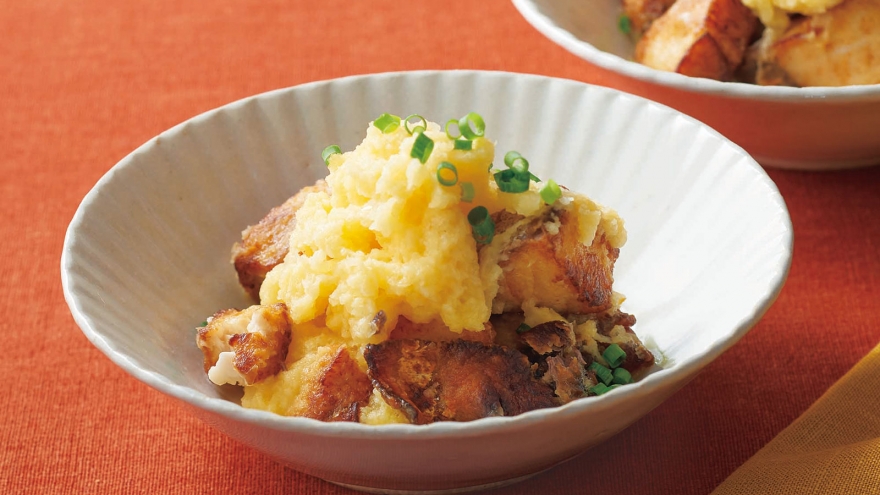 ぶりの黄身おろしあえ