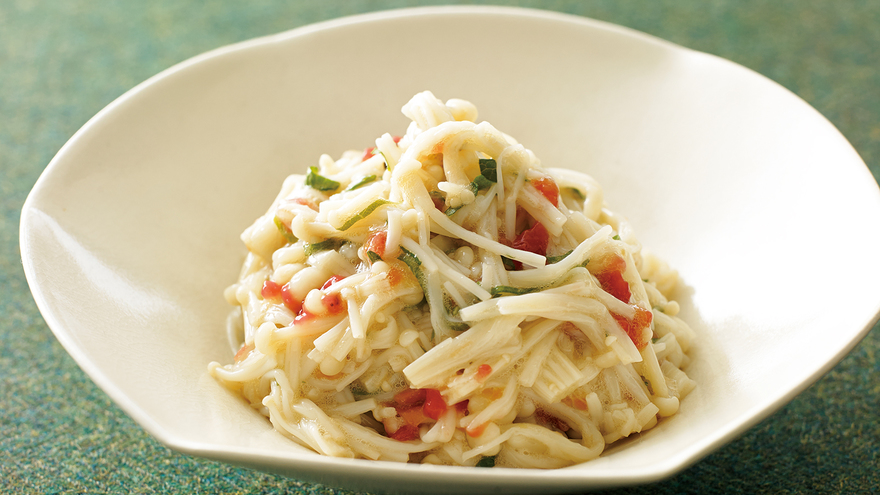 えのきだけの梅あえ