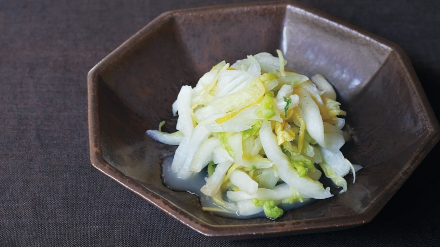 白菜の即席漬け