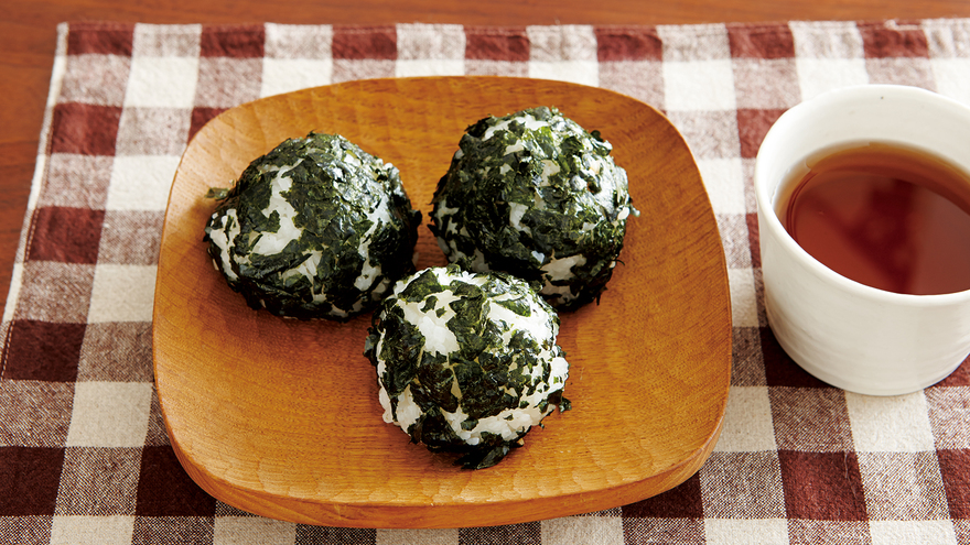 真ん丸おにぎり