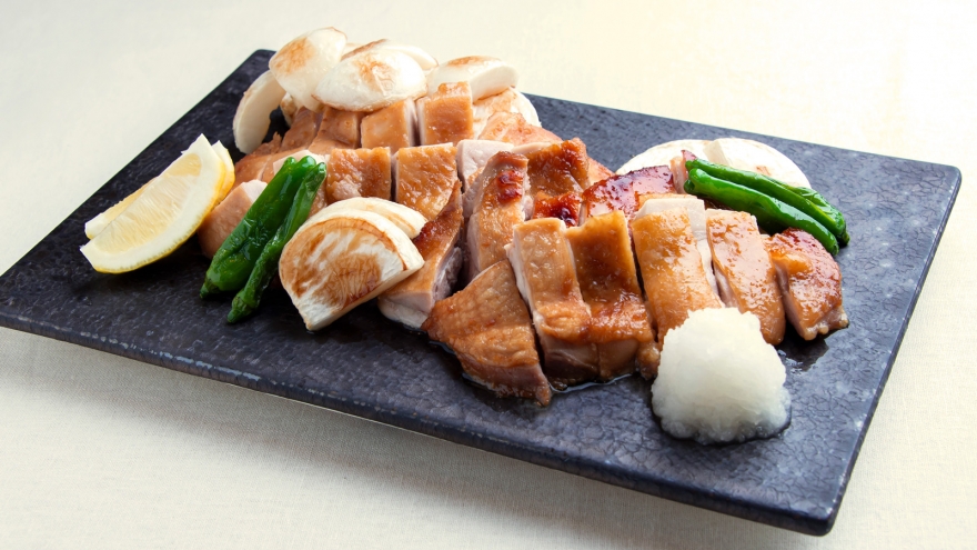 鶏のみそ照り焼き