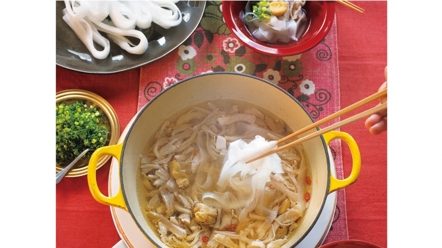 ひらひら大根鍋