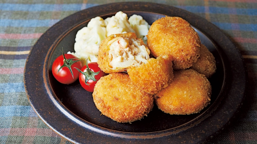 酒かすのえびクリームコロッケ