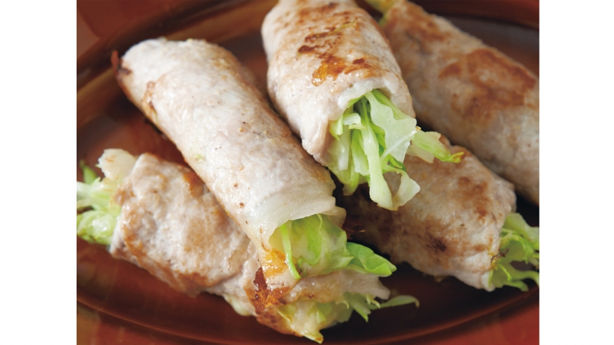 春キャベツの肉巻き