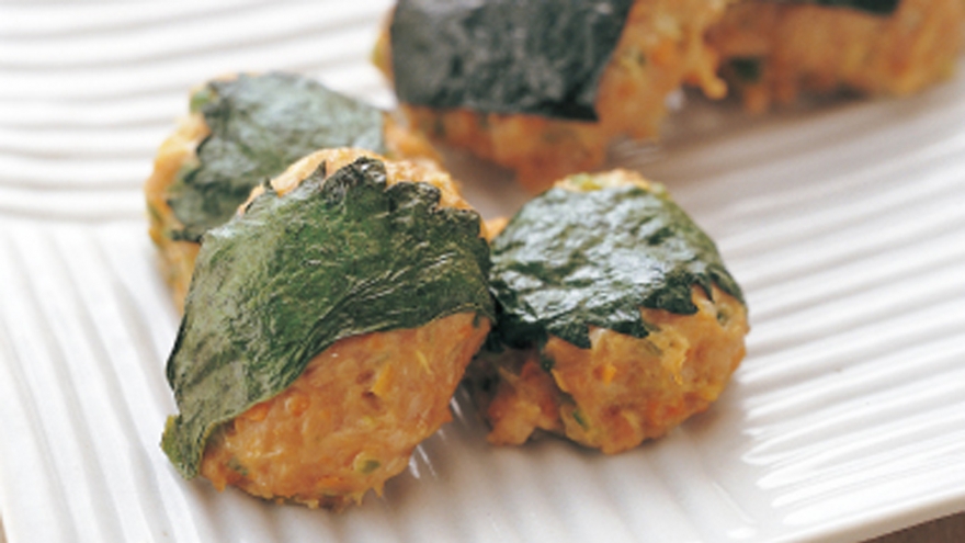 レンジチキンバーグ