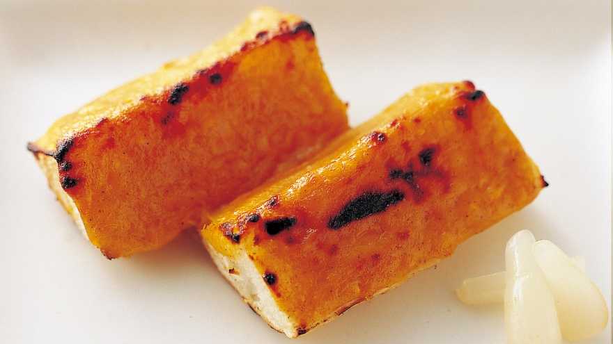 長芋のカレーみそ焼き