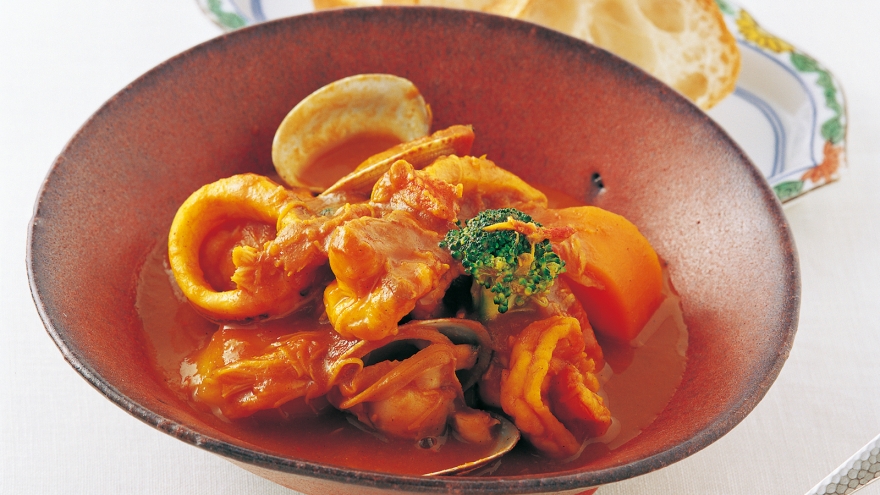 シーフードトマトシチュー