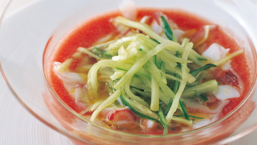 たこのガスパチョ