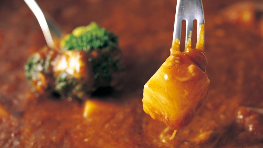 もっちりカレー・フォンデュ