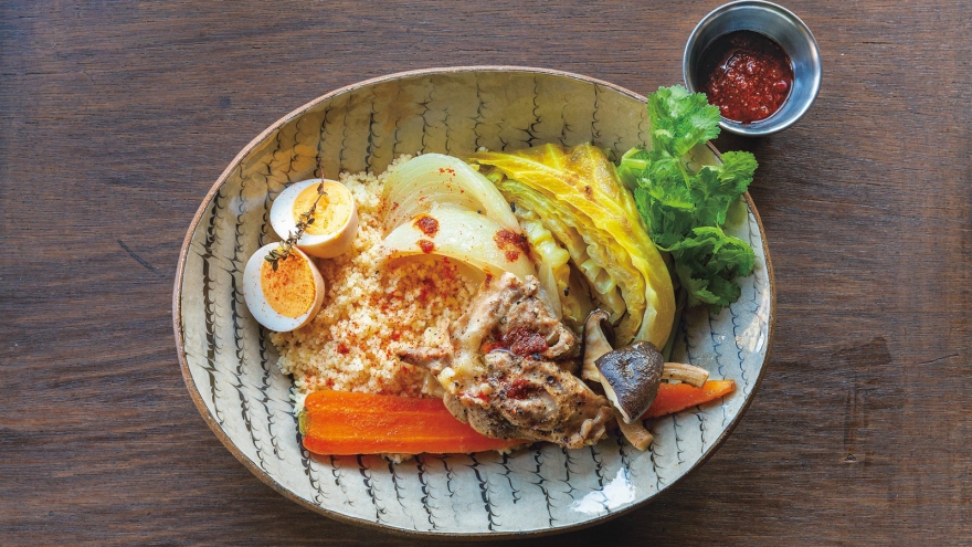 モロッコ料理のワンプレート