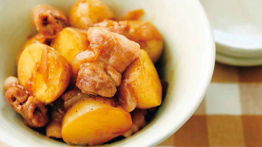 蒸し煮肉じゃが