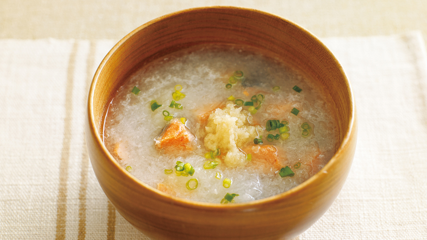 塩ざけのおろし汁