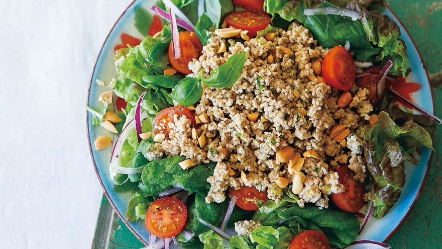 ひき肉のタイ風サラダ