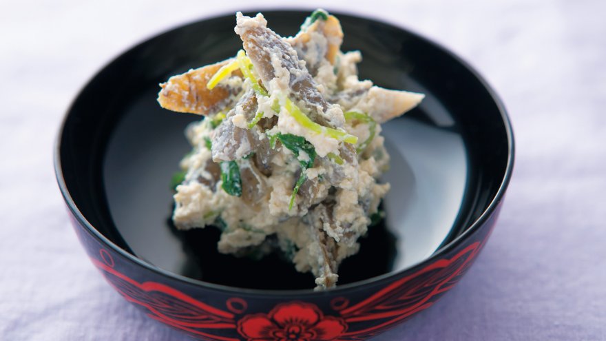 新ごぼうの白あえ