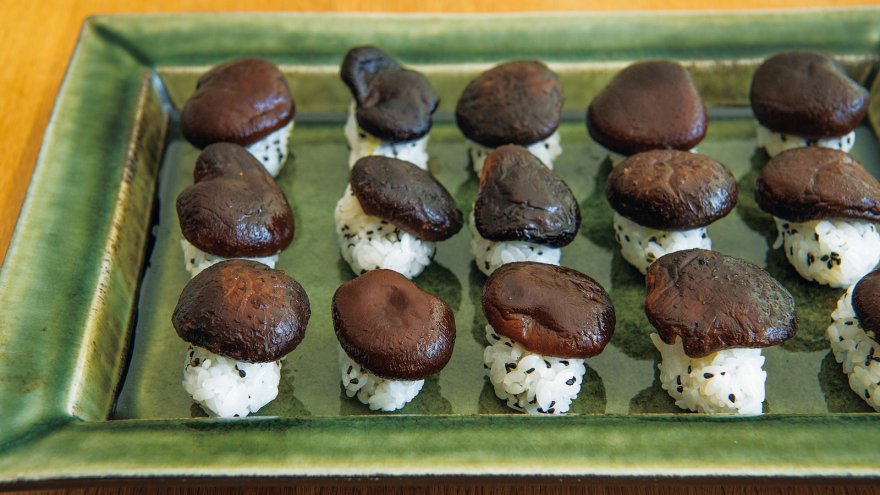 干ししいたけのおすし