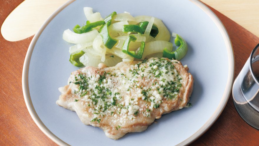 豚肉のチーズ焼き