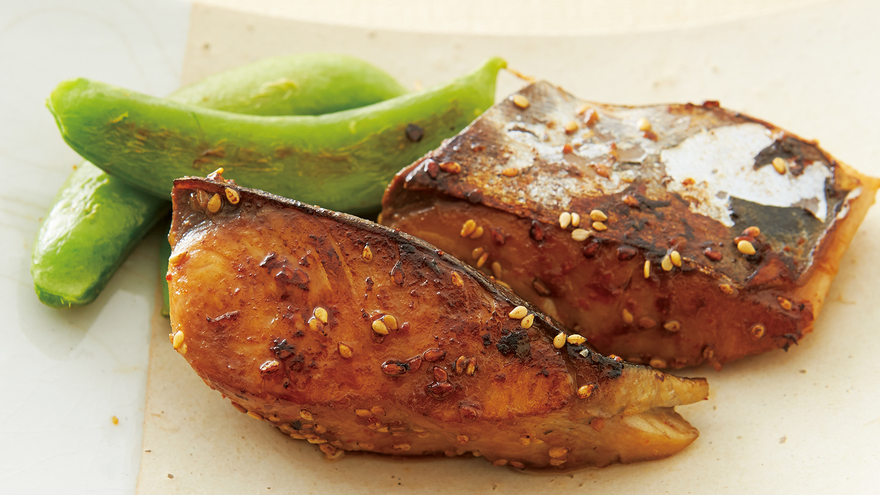 さわらのピリ辛焼き