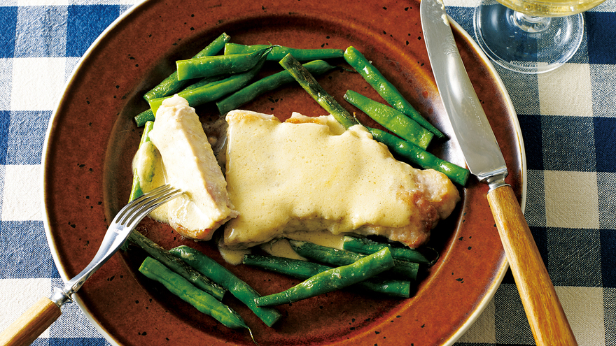 豚肉のソテー マスタードソース