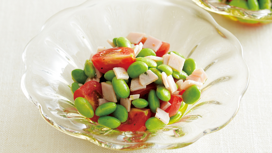 枝豆のサラダ