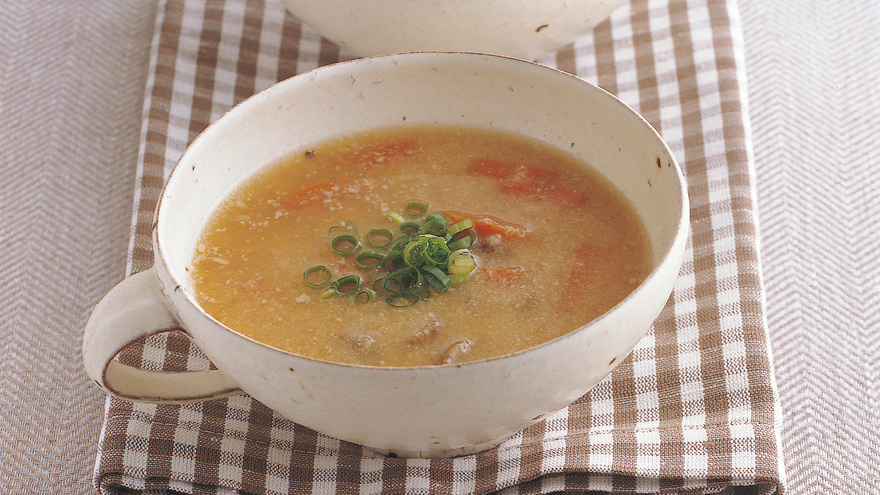 根菜のおからスープ