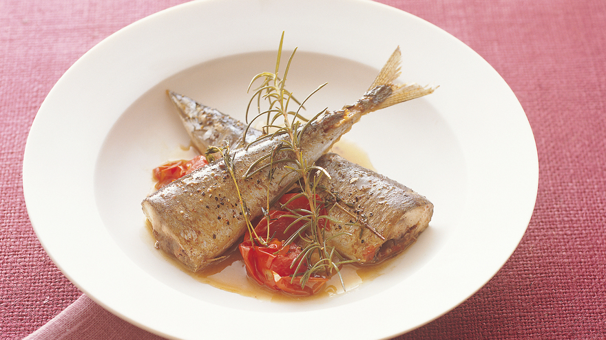 さんまのオリーブ油煮