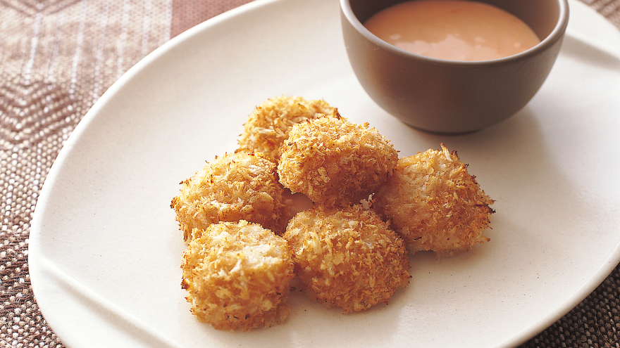 オーブンで帆立て貝柱フライ