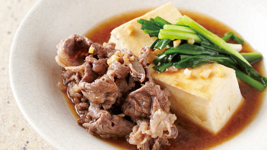牛肉と豆腐の煮込み