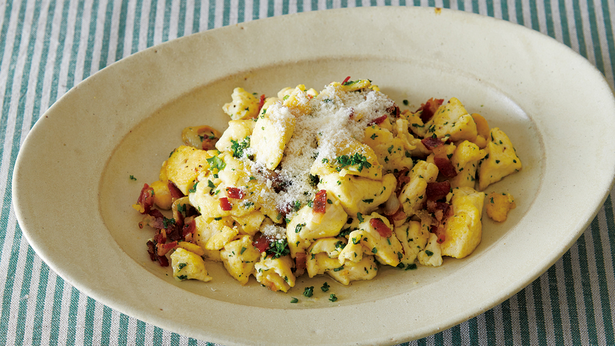 豆腐のベーコンソテー