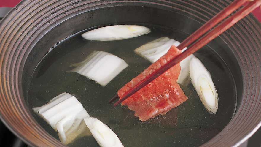 牛肉のしゃぶしゃぶ
