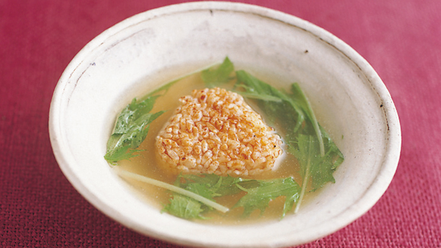 汁かけ焼きおにぎり